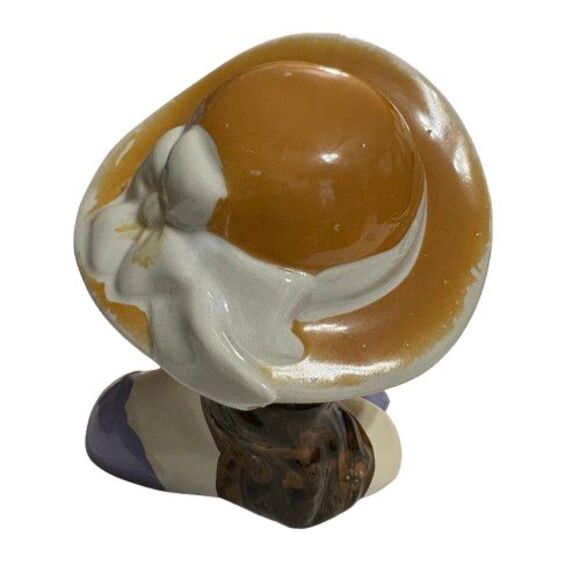 Vintage Ceramic Bust/Sculpture of a Lady/Woman Victorian Mid Century Modern - Picture 13 of 15